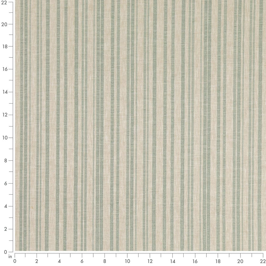 D4806 Stripe Hearth Breeze Aqua & Teal Charlotte Fabrics