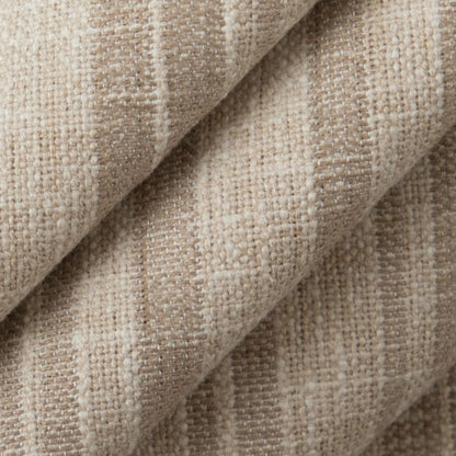 D4809 Stripe Hearth Fawn Beige & Taupe Charlotte Fabrics