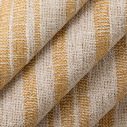 D4810 Stripe Hearth Amber Gold & Yellow Charlotte Fabrics