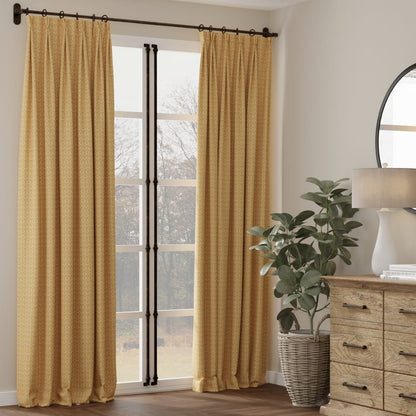 D4811 Abstract & Geometric,Small Scale Ditsy Amber Gold & Yellow Charlotte Fabrics