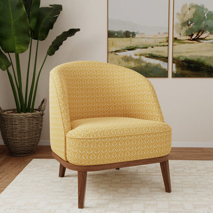 D4811 Abstract & Geometric,Small Scale Ditsy Amber Gold & Yellow Charlotte Fabrics