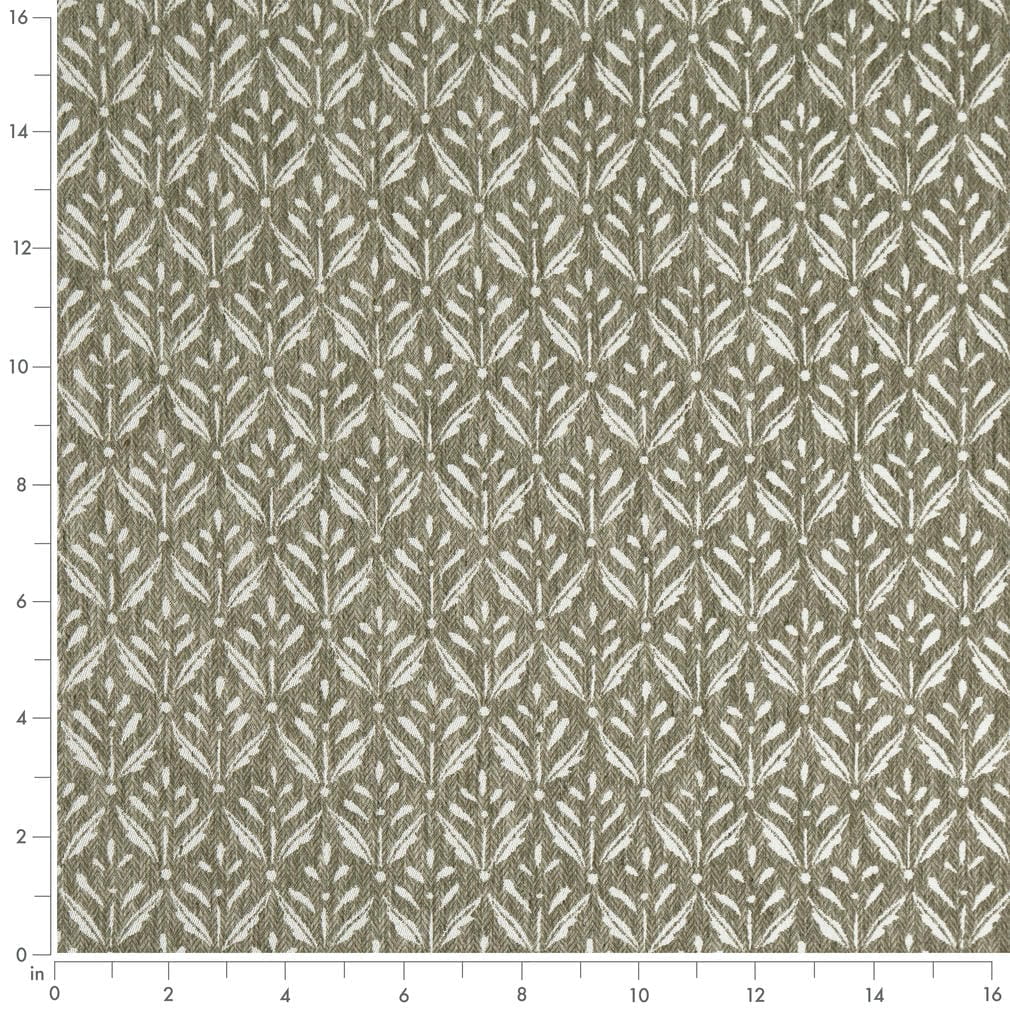 D4814 Abstract & Geometric,Small Scale Ditsy Fern Green Charlotte Fabrics
