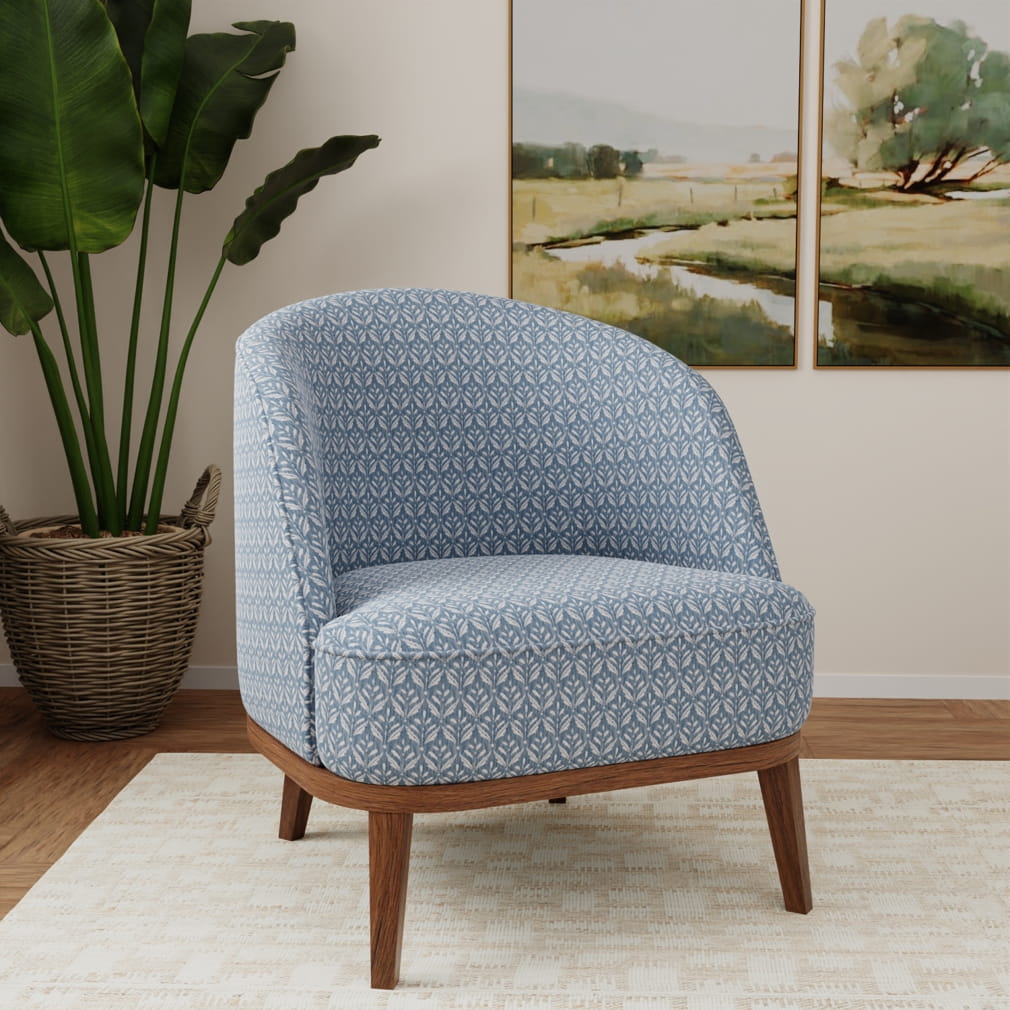 D4816 Abstract & Geometric,Small Scale Ditsy Sky Blue Charlotte Fabrics