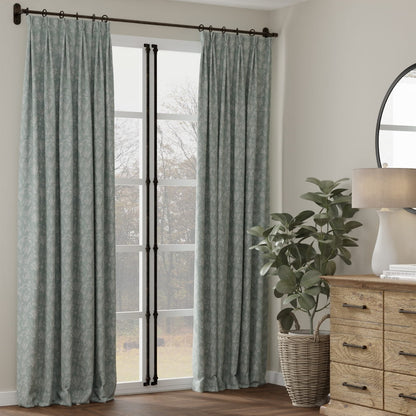 D4819 Floral,Novelty Briar Breeze Aqua & Teal Charlotte Fabrics