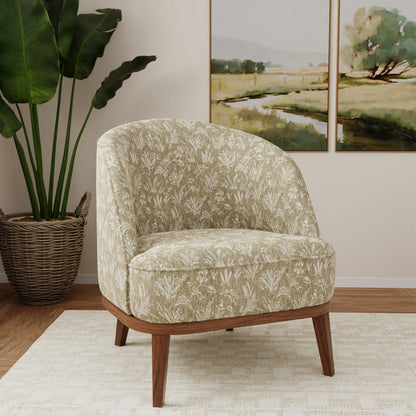 D4820 Floral,Novelty Briar Fern Green Charlotte Fabrics