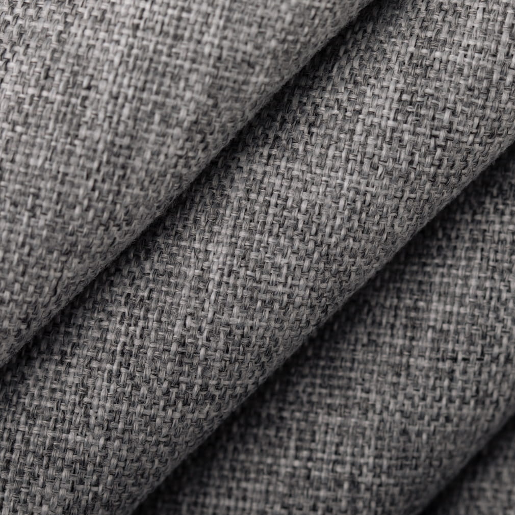 D4846 Plain & Solid Smoke Grey & Silver Charlotte Fabrics