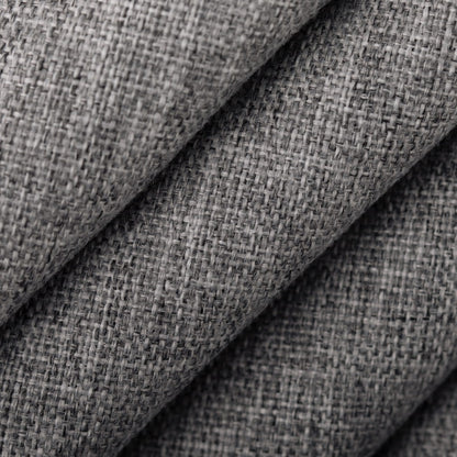 D4846 Plain & Solid Smoke Grey & Silver Charlotte Fabrics