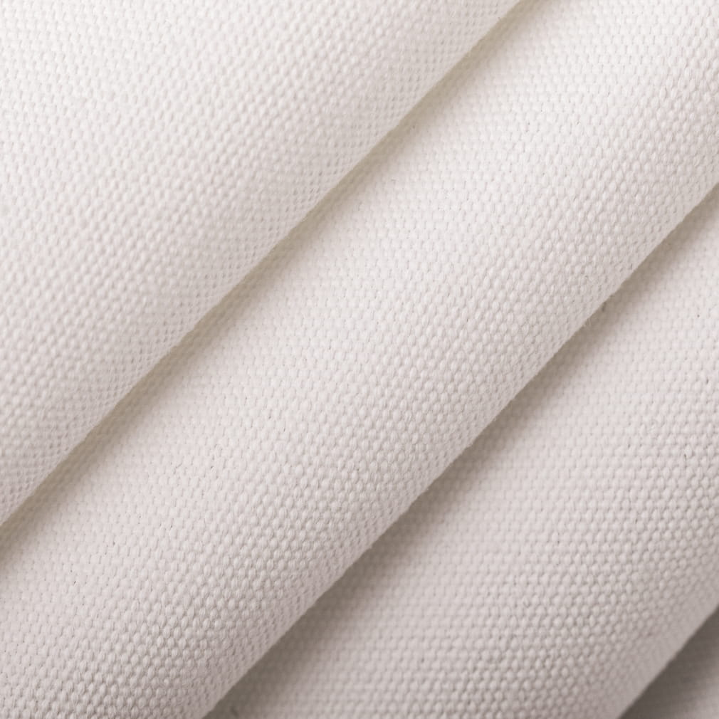 D4870 Plain & Solid Cotton White & Ivory Charlotte Fabrics