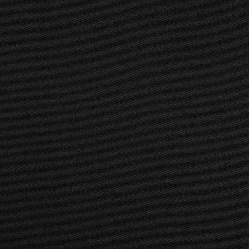 D4876 Plain & Solid Jet Black Charlotte Fabrics