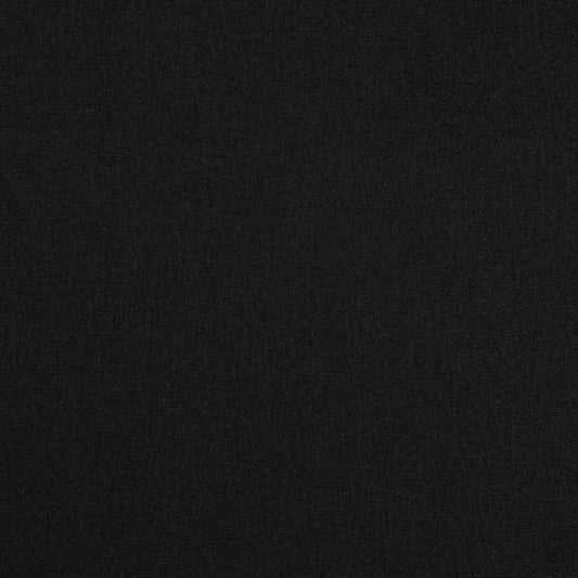 D4876 Plain & Solid Jet Black Charlotte Fabrics