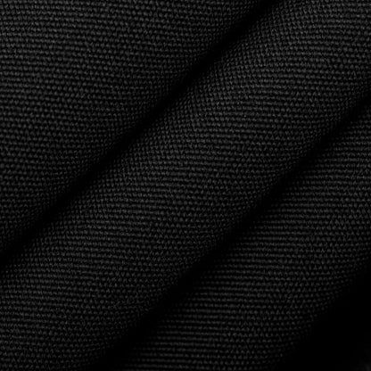 D4876 Plain & Solid Jet Black Charlotte Fabrics