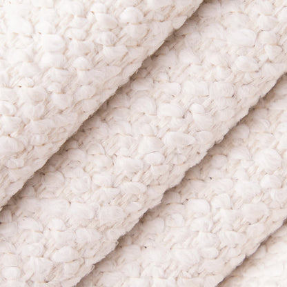 D4912 Plain & Solid Chalk White & Ivory Charlotte Fabrics