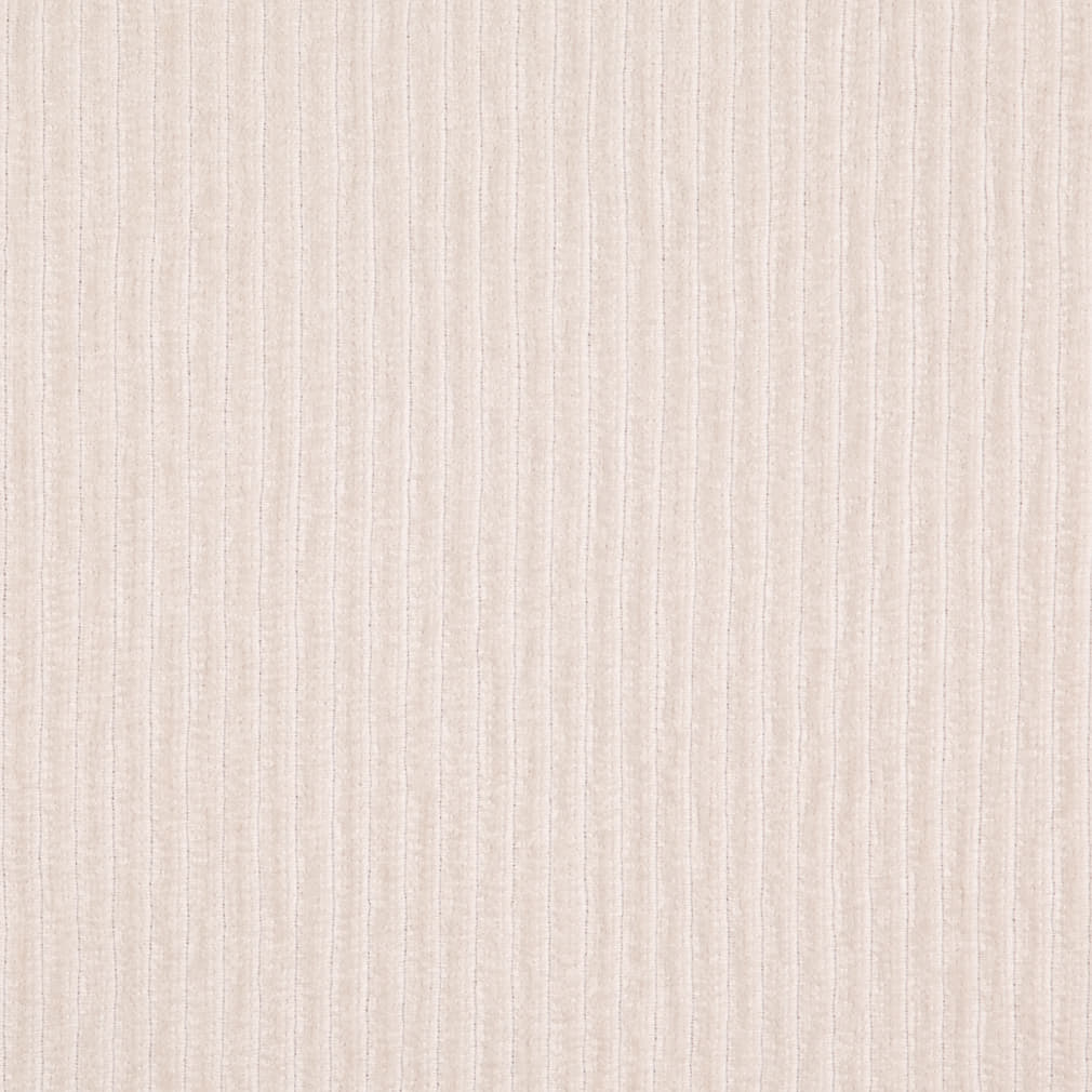 D4939 Corduroy,Small Scale,Stripe Eggshell White & Ivory Charlotte Fabrics