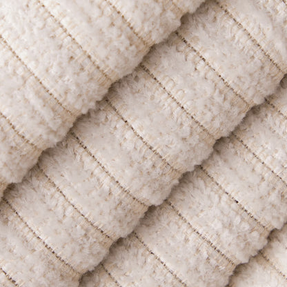 D4940 Corduroy,Small Scale,Stripe Champagne Beige & Taupe Charlotte Fabrics