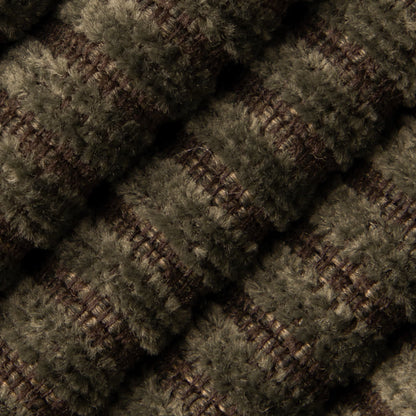 D4943 Corduroy,Small Scale,Stripe Herbal Green Charlotte Fabrics