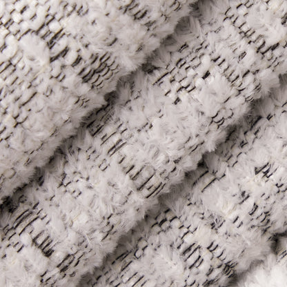 D4958 Plain & Solid Fossil Grey & Silver Charlotte Fabrics
