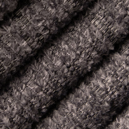 D4960 Plain & Solid Ash Grey & Silver Charlotte Fabrics