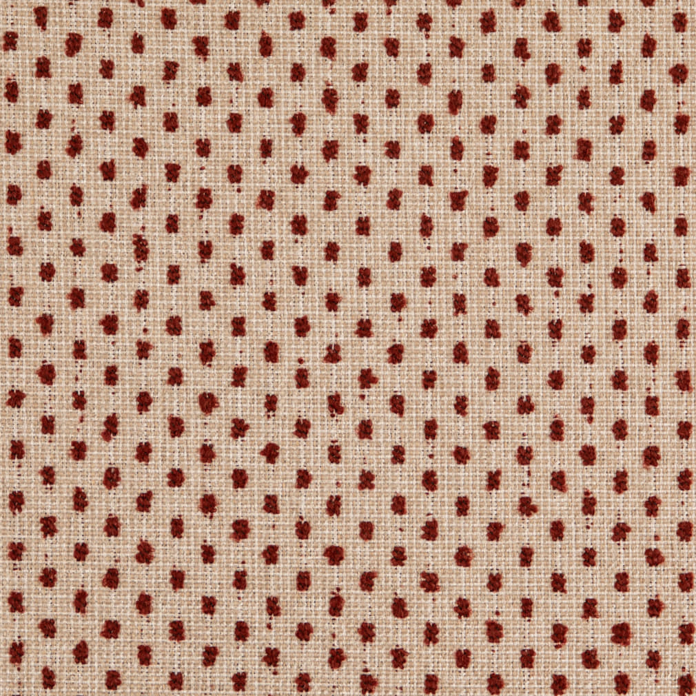 D4967 Abstract & Geometric,Small Scale Carmine Red & Burgundy Charlotte Fabrics
