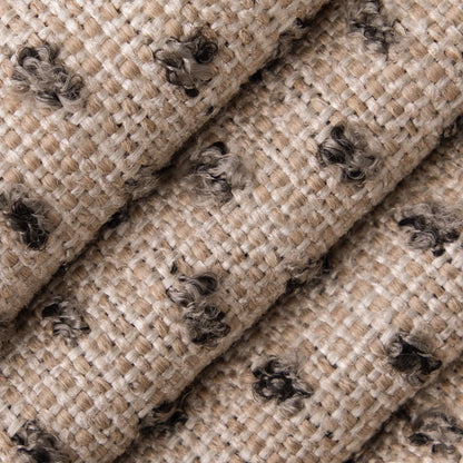 D4970 Abstract & Geometric,Small Scale Gunmetal Grey & Silver Charlotte Fabrics