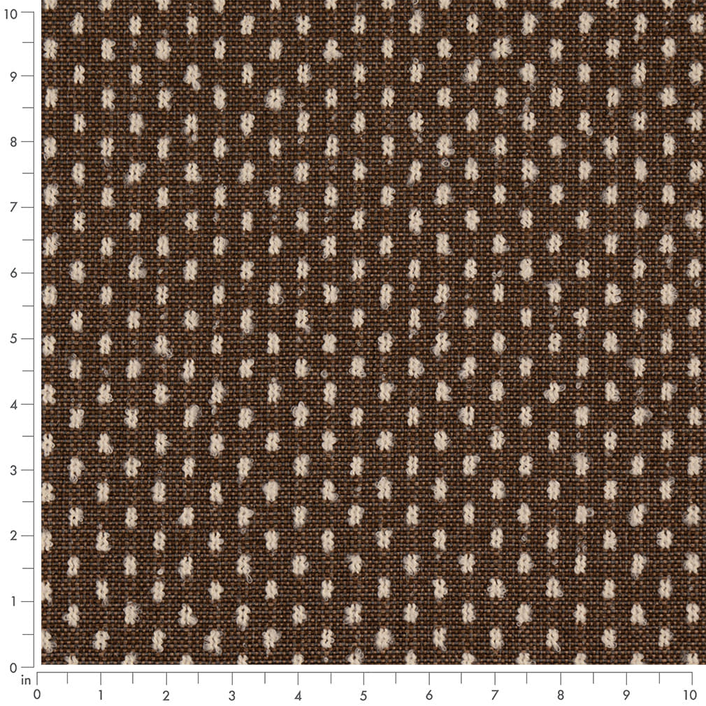 D4971 Abstract & Geometric,Small Scale Coffee Brown Charlotte Fabrics