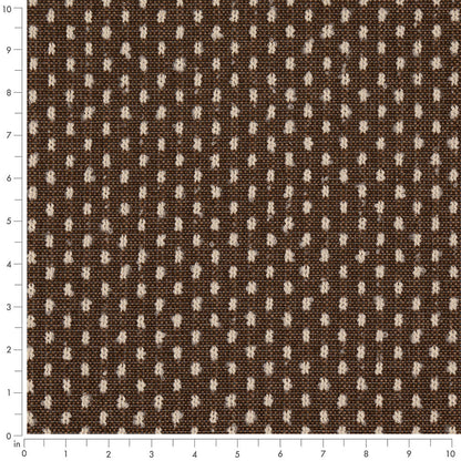 D4971 Abstract & Geometric,Small Scale Coffee Brown Charlotte Fabrics