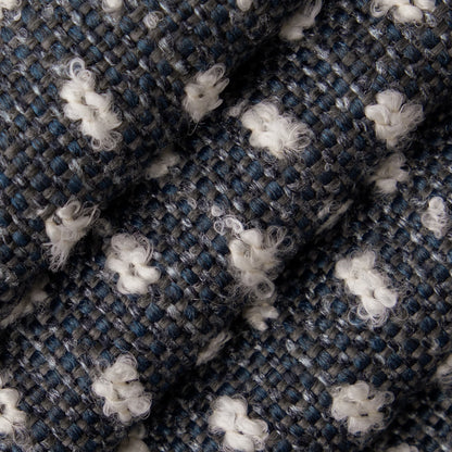 D4974 Abstract & Geometric,Small Scale Admiral Blue Charlotte Fabrics