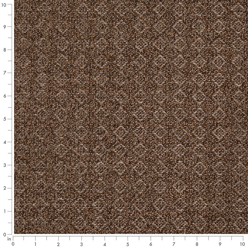 D4979 Abstract & Geometric,Diamonds,Small Scale Bark Brown Charlotte Fabrics