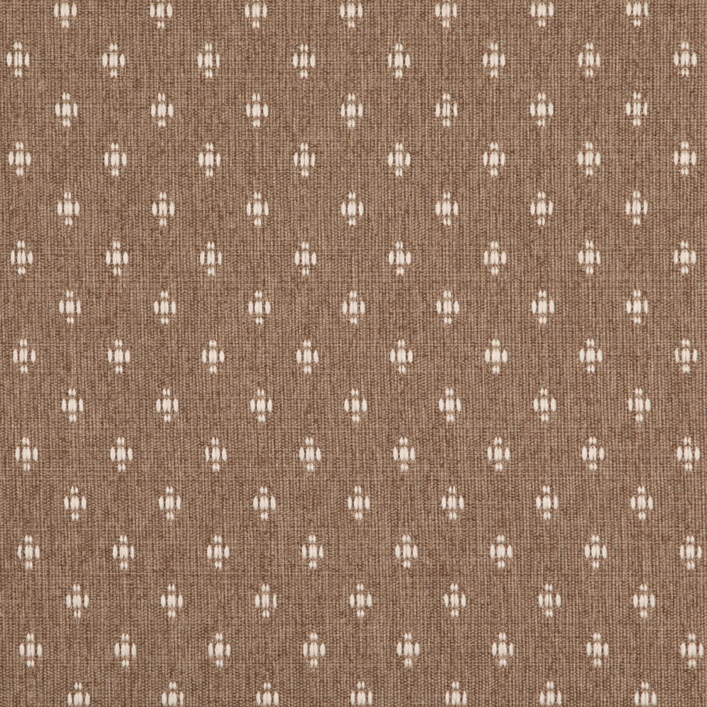 D4986 Abstract & Geometric,Small Scale Khaki Brown Charlotte Fabrics