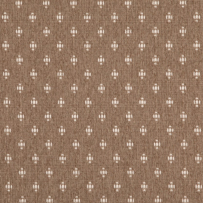 D4986 Abstract & Geometric,Small Scale Khaki Brown Charlotte Fabrics