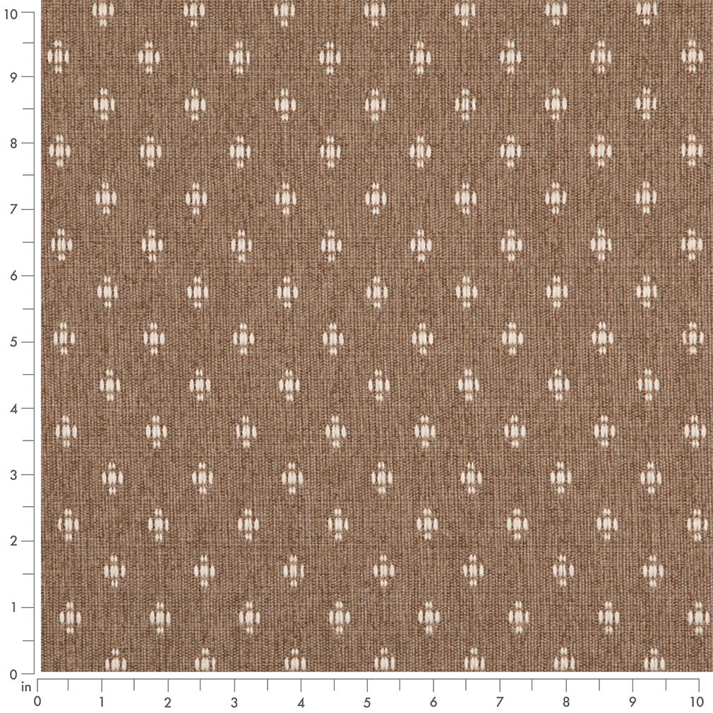 D4986 Abstract & Geometric,Small Scale Khaki Brown Charlotte Fabrics