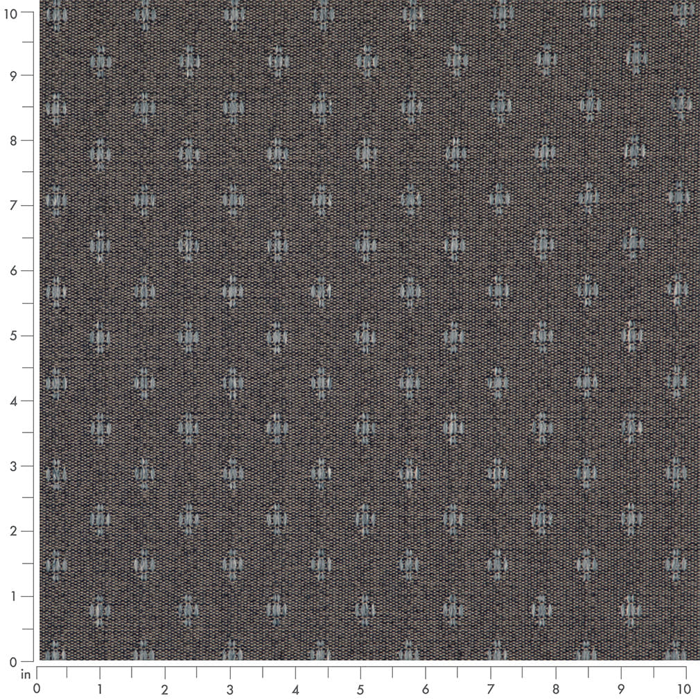 D4989 Abstract & Geometric,Small Scale Denim Blue Charlotte Fabrics