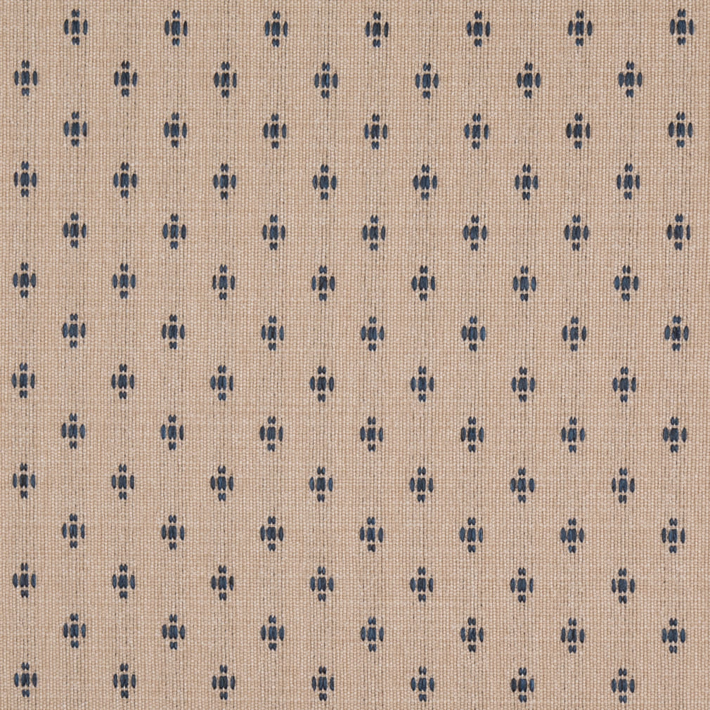 D4990 Abstract & Geometric,Small Scale Adriatic Blue Charlotte Fabrics