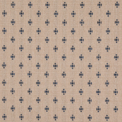 D4990 Abstract & Geometric,Small Scale Adriatic Blue Charlotte Fabrics