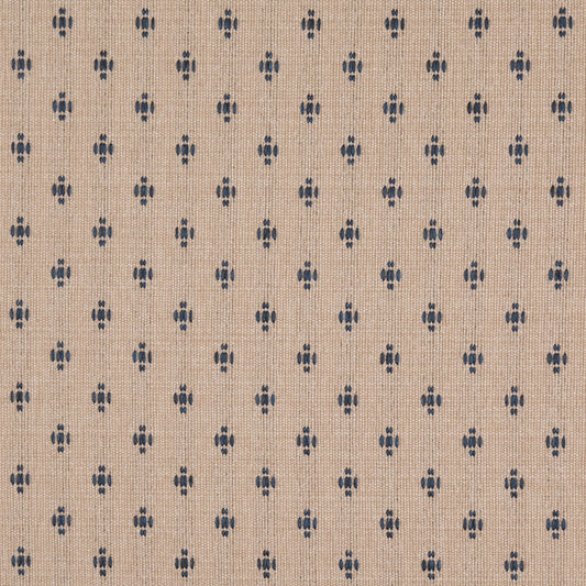 D4990 Abstract & Geometric,Small Scale Adriatic Blue Charlotte Fabrics