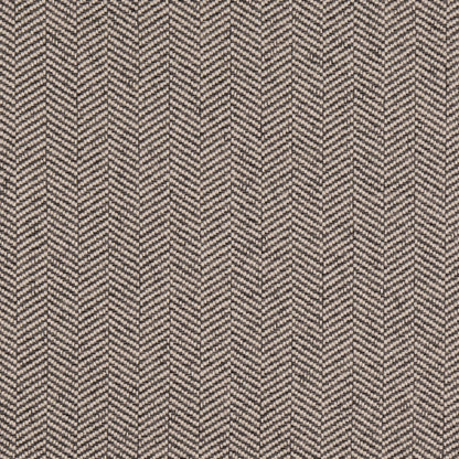 D5008 Herringbone & Chevron,Small Scale Gunmetal Grey & Silver Charlotte Fabrics