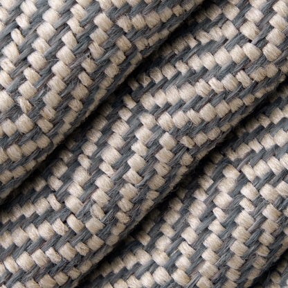 D5009 Herringbone & Chevron,Small Scale Nautic Blue Charlotte Fabrics