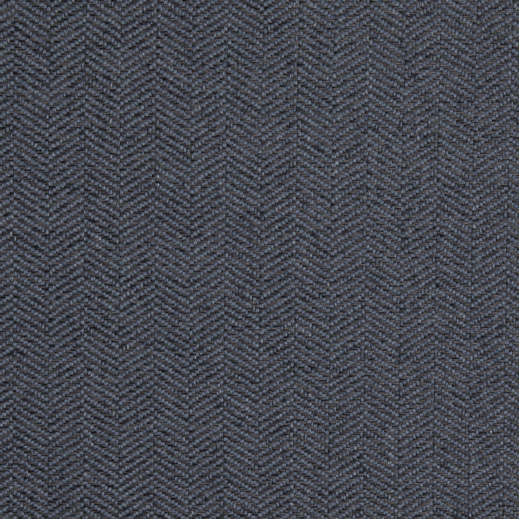 D5010 Herringbone & Chevron,Small Scale Denim Blue Charlotte Fabrics