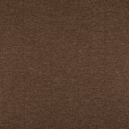 D5013 Herringbone & Chevron Mahogany Brown Charlotte Fabrics