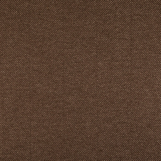 D5013 Herringbone & Chevron Mahogany Brown Charlotte Fabrics