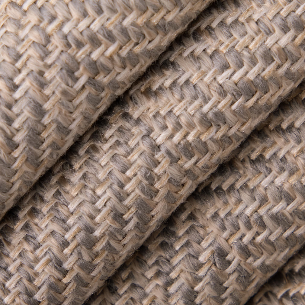 D5016 Herringbone & Chevron Silver Grey & Silver Charlotte Fabrics