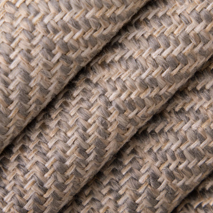 D5016 Herringbone & Chevron Silver Grey & Silver Charlotte Fabrics