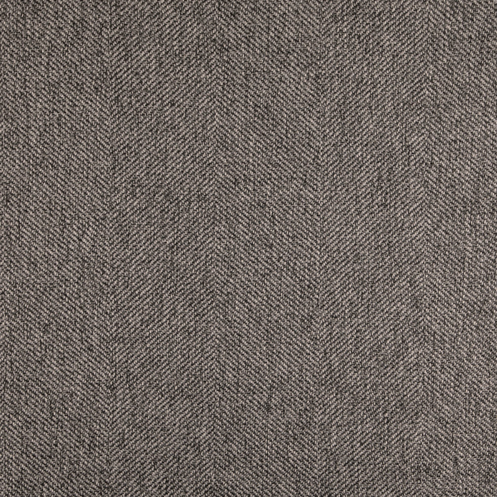 D5017 Herringbone & Chevron Gravel Grey & Silver Charlotte Fabrics