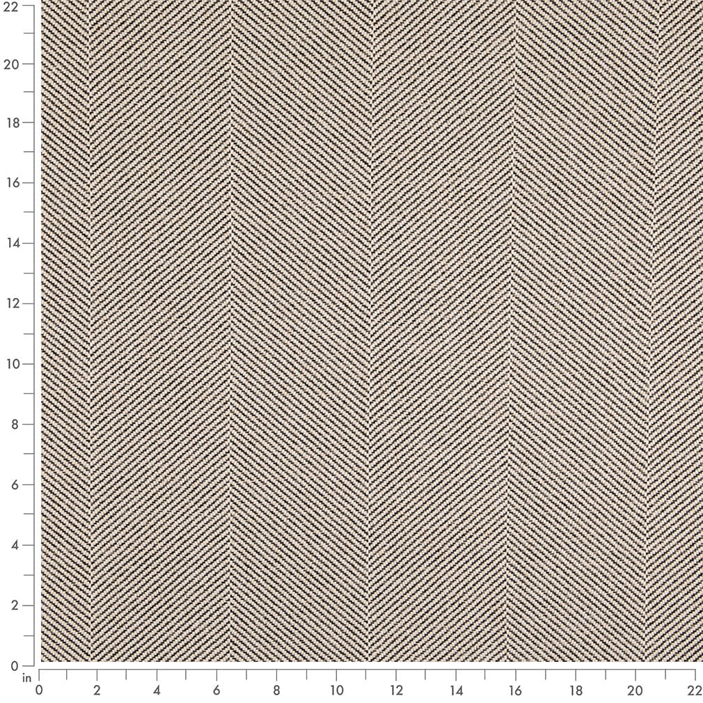 D5018 Herringbone & Chevron Smoke Grey & Silver Charlotte Fabrics