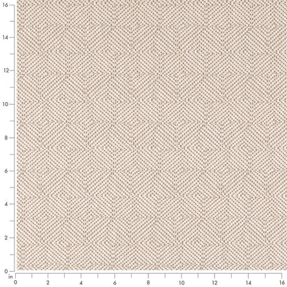 D5023 Abstract & Geometric,Greek Key Bone Beige & Taupe Charlotte Fabrics