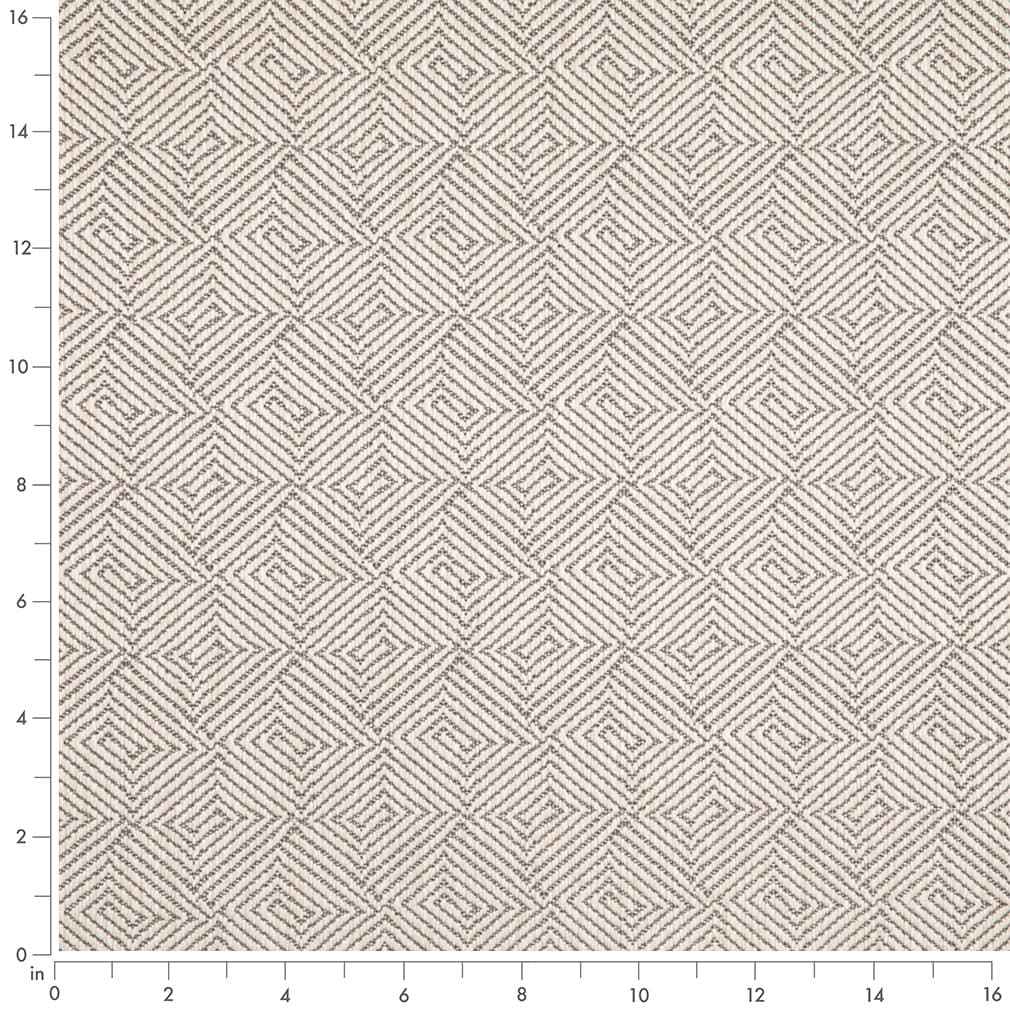 D5025 Abstract & Geometric,Greek Key Stone Grey & Silver Charlotte Fabrics