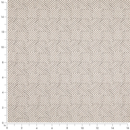 D5025 Abstract & Geometric,Greek Key Stone Grey & Silver Charlotte Fabrics
