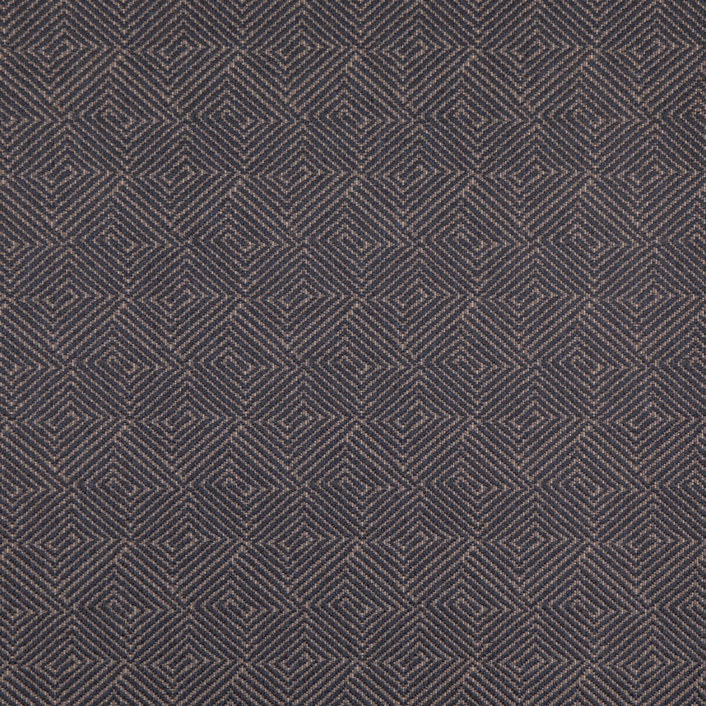 D5027 Abstract & Geometric,Greek Key Harbor Blue Charlotte Fabrics