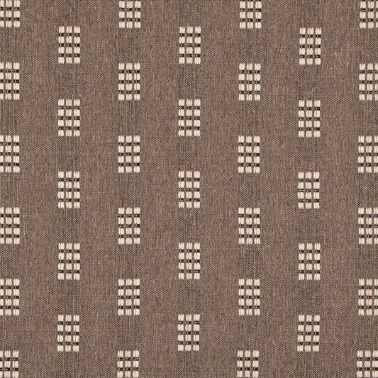 D5029 Abstract & Geometric Mushroom Brown Charlotte Fabrics