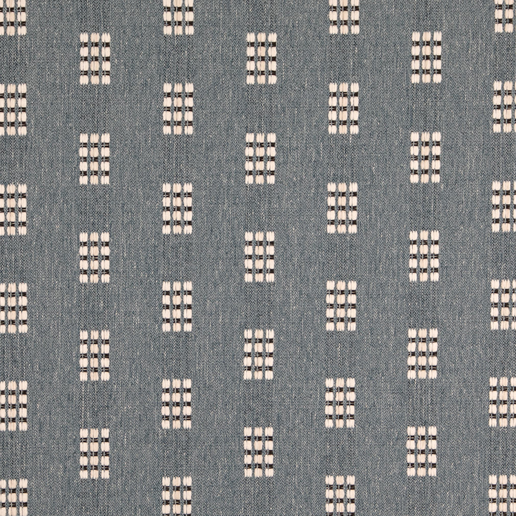 D5032 Abstract & Geometric Atlantic Blue Charlotte Fabrics