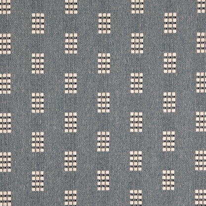 D5032 Abstract & Geometric Atlantic Blue Charlotte Fabrics
